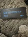 4k 60hz Hdmi Matrix Switch 4x2 With Arc, Avedio Links 4 In 2 Out. Fixed Price $25.00.