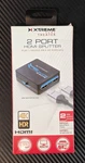 Xtreme 2-port Hdmi Splitter For Hdtvs, Computer Monitors And Projectors, 4k Qual. Fixed Price $16.35.