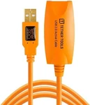 Tether Tools Tetherpro 16' Usb 2.0 Active Extension Cable, Orange #cu1917. Fixed Price $19.99.