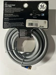 Ge Pro 12 Ft Rg6 Quad Shield Coaxial Cable In-wall Rated Hd 1080p Tv New. Fixed Price $7.46.
