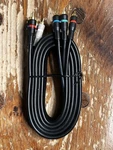 6' Premium 5-wire Molded Component Video/audio Cables. Fixed Price $7.00.
