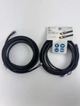 2-pack!! Utilitech 15ft Rg6 Coaxial Quad-shield Cable, Black. Fixed Price $13.99.