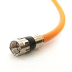 Enhanced Rg6u Tri Shield Rg6 Direct Burial Coax Underground Coaxial Cable Orange. Fixed Price $30.00.