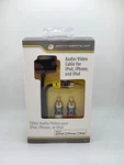 Scosche Ipav Audio Video Cable For Ipod Iphone Ipad 6ft Rca New. Fixed Price $12.71.