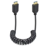 Duttek 48gbps 8k Coiled Mini Hdmi To Male Cable, Black. Fixed Price $24.88.
