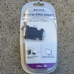Belkin F2e4162a2 Dvi-to-svga Adapter Video New In Box. Fixed Price $9.99.