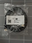New, Oem Wcwav 12-feet Hdmi High W/ Ethernet Cable 24k Gold Plated Ahh2.0-12. Fixed Price $10.00.
