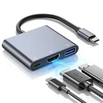 Tripp Lite Usb-c To Hdmi Video Adapter Usb 3.1 Gen 2 W/ Hub Charging Gbe. Fixed Price $183.32.