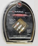 Radio Shack Advanced Performance Gold Series Stereo A/v Cable New Sealed 6 Ft. Fixed Price $15.99.