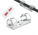 200/pk Adhesive Cable Clips Wire Clamp Cord Organizer Light Max 1/4". Fixed Price $43.41.