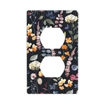 Boho Colorful Floral 1 Gang Outlet Cover Light Switch Decorative.... Fixed Price $16.83.