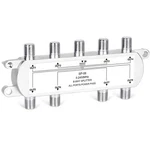 Digital 8way Coaxial Cable Splitter 52400mhz Rg6 Compatible Work With Satellite/. Fixed Price $22.63.