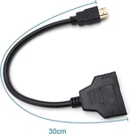 Batu Hdmi Splitter Cable 1 In 2 Out Male To Dual Female For Tv, Hd, Led, Lc. Fixed Price $5.99.