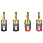 Rocketfish 4pk Banana Plugs (rf-g11902-c). Fixed Price $10.94.