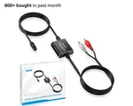 Esynic Optical To Rca Converter 192 Khz Digital Analog Audio 192khz. Fixed Price $17.88.