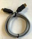 Monster High Speed Hdmi Cable With Ethernet 4ft 4' Gray W/black Ends. Fixed Price $9.49.