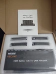 2024 Keqinx 1x4 Hdmi Extender Splitter 4k Over Cat6 70m/230ft. Fixed Price $189.99.