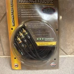 Nos New Monster Cable Mv3cv-2m "video 2 Series" Component Video - Meter. Fixed Price $16.99.