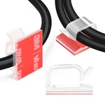 Adhesive Cable Clips 120pcs, Clear Wire Holder For Desk, Car, Wall, Tv, Pc. Fixed Price $20.21.
