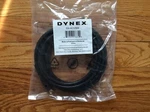 New Dynex 12 Ft Rg6 Coaxial A/v Cable F Male Antenna Satellite Connect Tv Coax. Fixed Price $15.00.