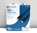 Utilitech 4141764 1080p Hdmi To Cable 50 Ft Black 63301-s1. Fixed Price $20.00.