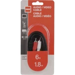 Rca 6 Ft. Black Audio/video Dubbing Cable Vh84r1 079000403562. Fixed Price $16.52.