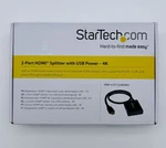 Startech 4k Hdmi Splitter 1 In 2 Out - 30hz 1.4 Port Video Box. Fixed Price $16.99.