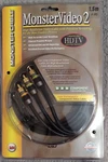 Monster Cable Video 2 Component Gold Plated Rca Male-male 1.5m Mv2cv. Fixed Price $17.99.