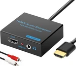 Vpfet Hdmi Audio Extractor Splitter 4k 3.5mm To Hdmi+aux 4k30hz, Black. Fixed Price $18.56.