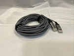 Capshi 50ft Fiber Optic Displayport 1.4 Cable 8k 60hz 4k 144hz Braided Gray2664u. Fixed Price $58.98.