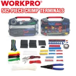 Workpro 582pieces Crimp Terminals Wire Cutter Stripper Connector Repair Kit. Fixed Price $30.99.