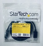 New - Startech Dp2hdmm3mb Displayport Male To Hdmi 4k 10ft Adapter Cable. Fixed Price $17.00.