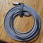 Capshi 15ft 8k, 4k 120hz Hdmi Cable 2.1, 48gbps High Speed Cord For Ps5/4 Grey. Fixed Price $13.00.