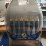 Acoustic Research Ap060 Audio/video Cable 3 Ft Gold Plated Rca Connectors. Fixed Price $18.00.