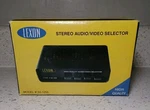Lexon 55-1255 Stereo Audio Video Selector, 4 Input. Fixed Price $24.85.