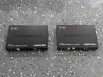 Hall Technologies Uh18-s & Uh18-r Set Hdmi / Usb Lan Over Utp Extender. Fixed Price $149.99.