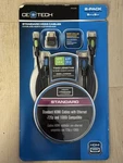 Ce E Tech Standard Hdmi Cables 8' & 6 , 90 Degree Adaptor Supports 10.2 Gbps. Fixed Price $17.99.