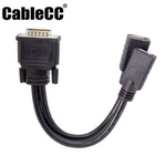 Cablecc Dms-59pin To Dual Dp Displayport Female Splitter Extension Cable 20cm. Fixed Price $11.99.