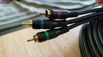 Component Video Cable 25 Ft Male To Gold Plated Rca-3 Rgb Red Green Blue. Fixed Price $22.96.