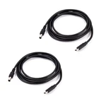 Euogeudel 2pcs 3.3ft Pd 12v 3a Trigger Usb Type C Male Input 3.3 Feet, Black. Fixed Price $18.98.