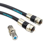 25ft Rg6 Coaxial Cable Black High Speed Internet Tv Antenna Satellite Broa. Fixed Price $20.70.