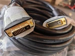 Monoprice 35ft 24awg Cl2 Dual Link Dvi-d Cable Black Prod# 2788 Upc#844660027881. Fixed Price $12.00.