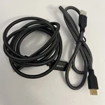 Hdmi To High Speed Cables Ivanky 6 Ft. 8k & Power Bear 3 Braided Cable. Fixed Price $11.99.