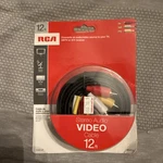 New Unopened: Rca Vh914r Stereo Dubbing Cable (12 Ft). Fixed Price $10.00.