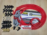 Taylor Spark Plug Wire Set 83253 Thundervolt 8.2mm Red 135 Degree Universal V8. Fixed Price $118.80.