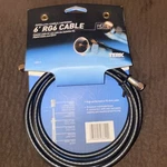 New 6 Ft Black Digital Hd Coaxial Satellite Tv Video Cable Rg6 Audiovox. Fixed Price $6.39.