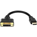 8in Hdmi To Dvi-d Adapter M/f Gold Plated Connectors Black. Fixed Price $23.68.
