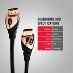 Monster Hdmi 6ft Cable 4k Gold Ultra Hd With Ethernet, 60/120 Hz Refresh Speed. Fixed Price $29.04.