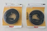 2 - Rca Video Coax Rg6 Coaxial Cable 12 Feet Vh612 Nip Male Ends. Fixed Price $24.99.