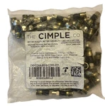 The Cimple Co Connector Coaxial Cable Compression Fitting Cmp-conn-rg59-comp-50p. Fixed Price $39.99.